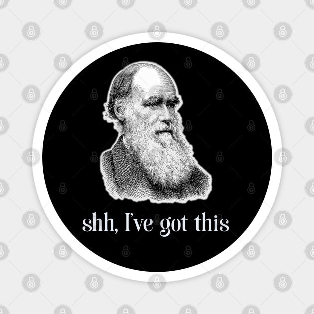 Darwin's theory Magnet by onemoremask